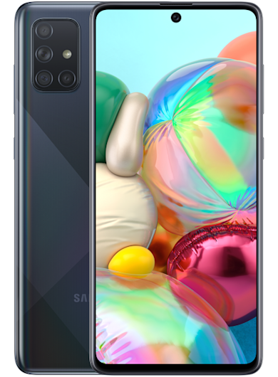 Samsung Galaxy A71 Prism Crush Black