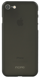 Vue arrière de l’étui Feather Light d’Incipio givre/fumée pour iPhone 7/8