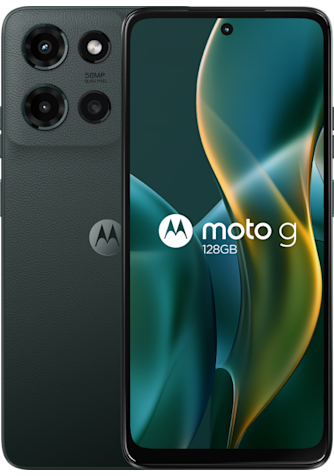 moto g 2025 phone front and back side