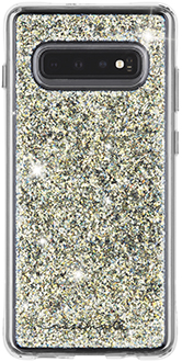 Stardust Case-Mate Twinkle Galaxy S10+ Case Back