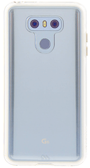 Étui Naked Tough transparent de Case-Mate – Vue arrière de l’étui pour LG G6