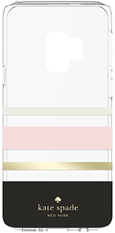 Charlotte Stripe kate spade Galaxy S9 Hardshell Case Back