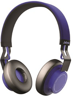Cobalt Jabra Move Wireless Headphones Angled Front View