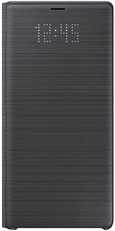 Black Samsung Galaxy Note9 LED Cover Front
