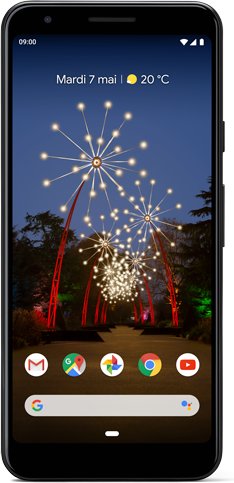 Google Pixel 3a Juste noir