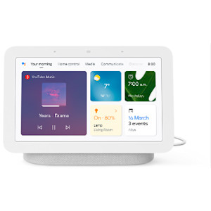 Front view of Google Nest Hub (2 gen)