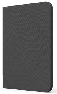 Black PureGear 10-inch Tablet Folio closed from the front