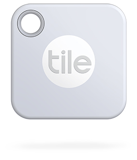 White Tile Mate Bluetooth Item Tracker Front