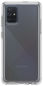 Clear OtterBox Galaxy A71 Symmetry Case Back
