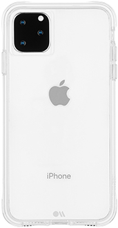 Vue arrière de l’étui Tough de Case-Mate transparent pour iPhone 11 Pro