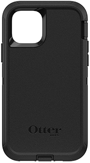 Black OtterBox iPhone 11 Pro Defender Case Back