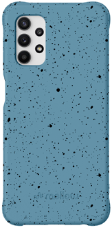 Blue with Black Specks Mellow Galaxy A32 Case Back