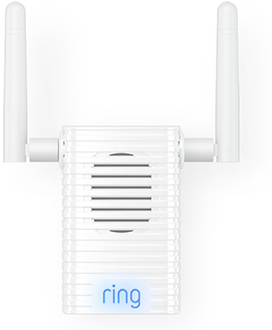 White Ring Chime Pro Front View