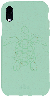 Ocean Turquoise Turtle Pela iPhone XR Case Back