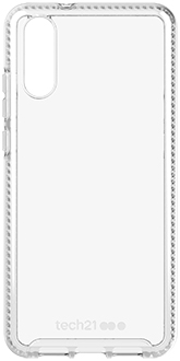 Vue arrière de l’étui Evo Check de tech21 transparent pour Huawei P20