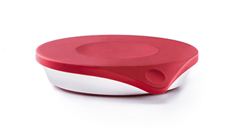 Red Drop Connected Kitchen Scale Front View