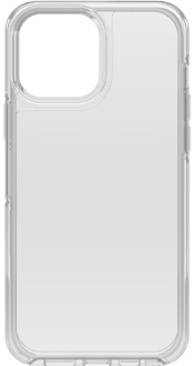 clear OtterBox iPhone 13 Pro Max Symmetry Clear Case from the Back