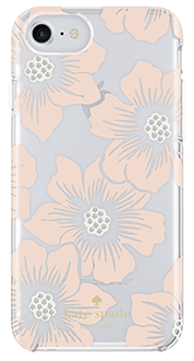Vue arrière de l’étui rigide Kate Spade pour iPhone 6/6s/7/8 à Primerose