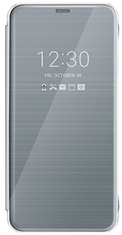 Étui folio Quick Cover platine de LG – Vue avant de l’étui pour LG G6