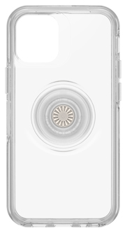 Clear Otter + Pop Symmetry iPhone 12 Pro Max Case Back