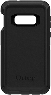 Black OtterBox Galaxy S10e Defender Case Back