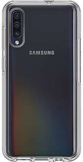 Clear OtterBox Galaxy A50 Symmetry Case Back