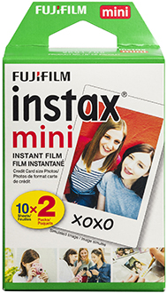 Ensemble de deux pellicules Instax Mini de FUJIFILM en boîte