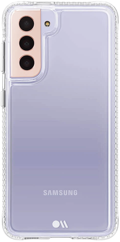 Vue arrière de l’étui Tough de Case-Mate transparent pour Galaxy S21 5G
