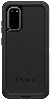 Black OtterBox Galaxy S20 5G Defender Case Back
