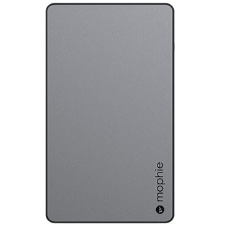 Space Grey Mophie Powerstation (6,000mAh) - Front View