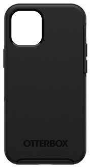 Black OtterBox iPhone 12 Pro Max Symmetry Case from the Back