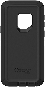 Black OtterBox Galaxy S9 Defender Case Back