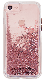 Étui Waterfall or rose de Case-Mate – Vue arrière de l’étui pour iPhone 6/6s/7/8