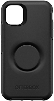 Étui Otter + Pop Symmetry pour iPhone 11 – noir (vue arrière)