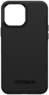 Black OtterBox iPhone 13 Pro Max Symmetry Case from the Back