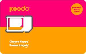 Koodo SIM card