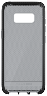 Smokey/Black Tech 21 Evo Check - Samsung Galaxy S8 Case Back View