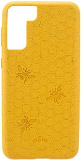 Yellow Bee Pela Galaxy S21 5G Case from the Back