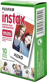 Ensemble de pellicule unique Party Pack Instax Mini de FUJIFILM en boîte