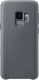 Vue arrière de l’étui Hyperknit de Samsung gris pour Galaxy S9