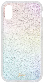 Étui Glitter arc-en-ciel scintillant de Sonix pour iPhone Xs Max – vue arrière
