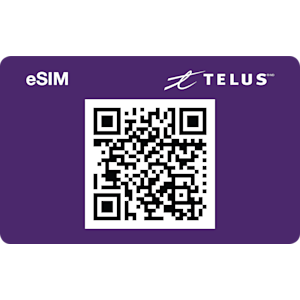 TELUS electronic sim