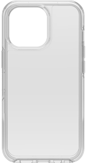 clear OtterBox iPhone 13 Pro Symmetry Case from the Back