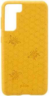 Yellow Bee Pela Galaxy S21+ 5G Case from the Back