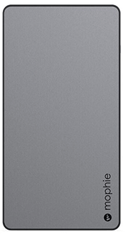 Space Grey Mophie Powerstation XL (10,000mAh) - Front View