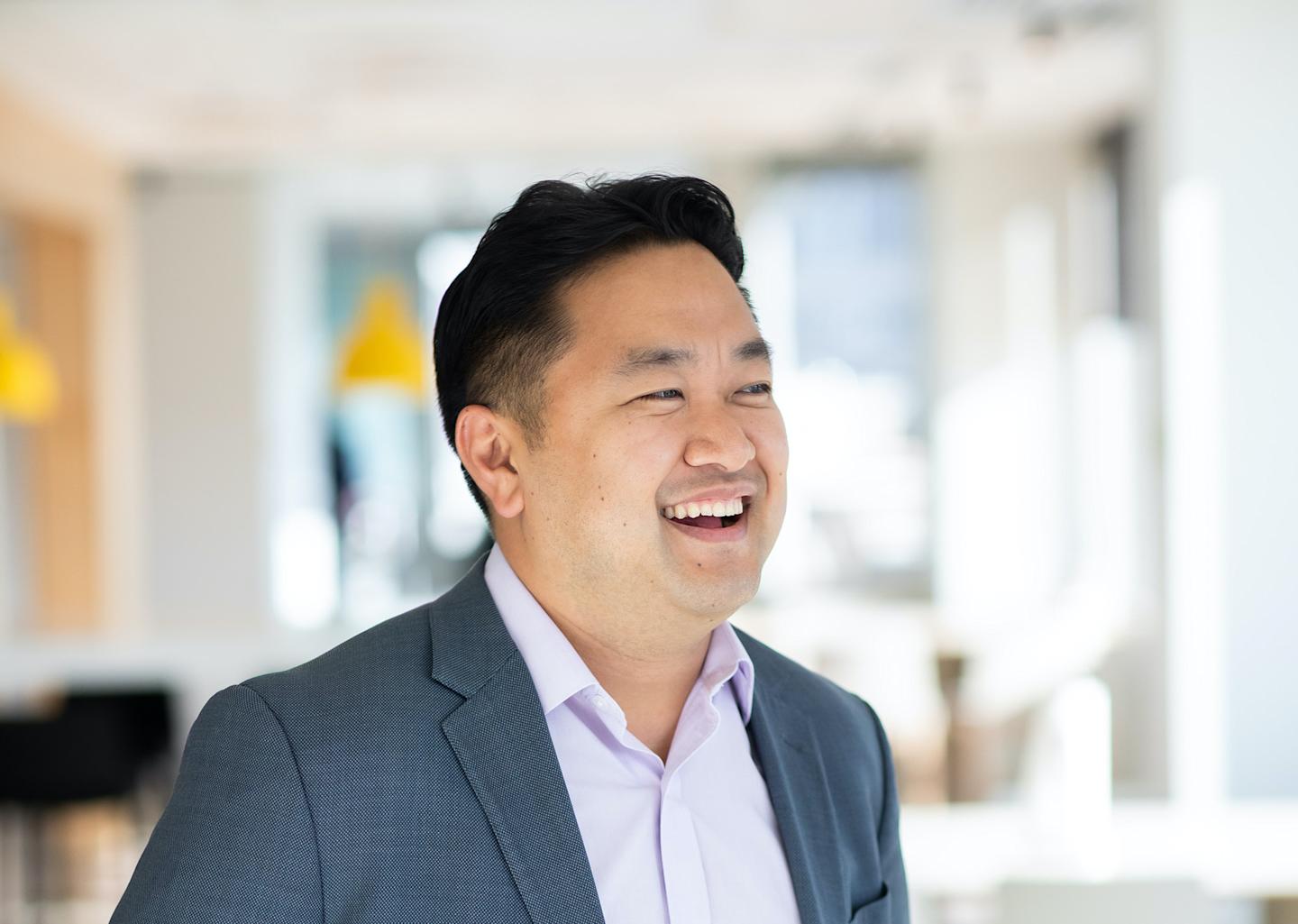 David Shim smiling