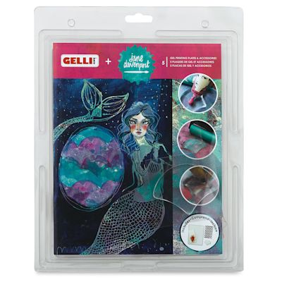 Gelli Arts x Jane Davenport Seashell Printing Sets - Front of package