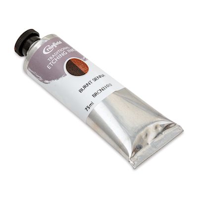 Cranfield Traditional Etching Ink - Burnt Sienna, 75 ml