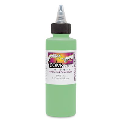 Iwata Com-Art Airbrush Color - 4 oz, Transparent Emerald Green