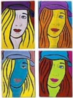 pop art portraits in the style of andy warhol pop art portraits in the style of andy warhol